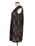 Elle 100% Polyester Chevron-herringbone Black Casual Dress Size L (estimated) - photo 5