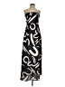 Pink Diamond 100% Polyester Graphic Black Casual Dress Size 4 - photo 1