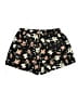 Shein 100% Polyester Floral Black Shorts Size XL - photo 2