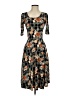 Lularoe Print Black Cocktail Dress Size XS - photo 1