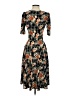 Lularoe Print Black Cocktail Dress Size XS - photo 2