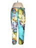 Natori 100% Polyester Print Blue Casual Pants Size L - photo 1