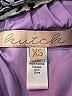 Hutch 100% Polyester Paisley Purple Cocktail Dress Size XS - photo 7