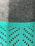 Unbranded 100% Polyester Teal Sweater Vest Size L - photo 7