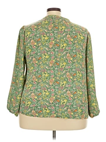 PREMISE 3/4 Sleeve Blouse (view 2)