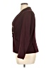 Talbots Burgundy Blazer Size 14 - photo 5