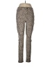 Seven7 Animal Print Brown Casual Pants Size 10 - photo 1