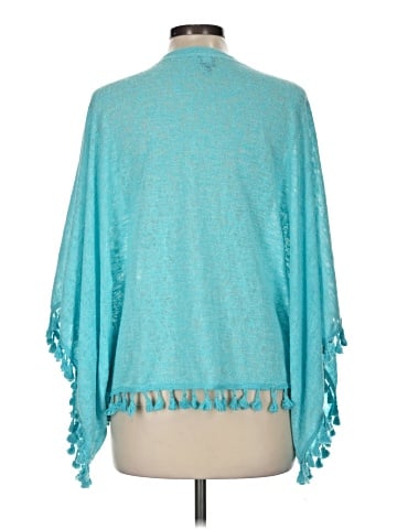 Blue Saks Fifth Avenue Poncho (view 2)