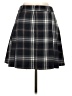 MNG Plaid Gray Casual Skirt Size S - photo 2