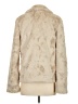 Georgie 100% Polyester Ivory Faux Fur Jacket Size S - photo 2
