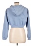 Shein Blue Zip Up Hoodie Size L - photo 2