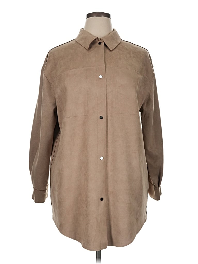 Pre-owned Philosophy Republic Clothing Coat In Tan