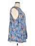 Torrid 100% Rayon Blue Sleeveless Blouse Size 2X Plus (2) - photo 4