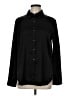 J. McLaughlin Solid Black Long Sleeve Blouse Size M - photo 1