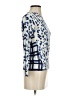 Lord & Taylor Animal Print Blue Pullover Sweater Size XS (petite) - photo 4