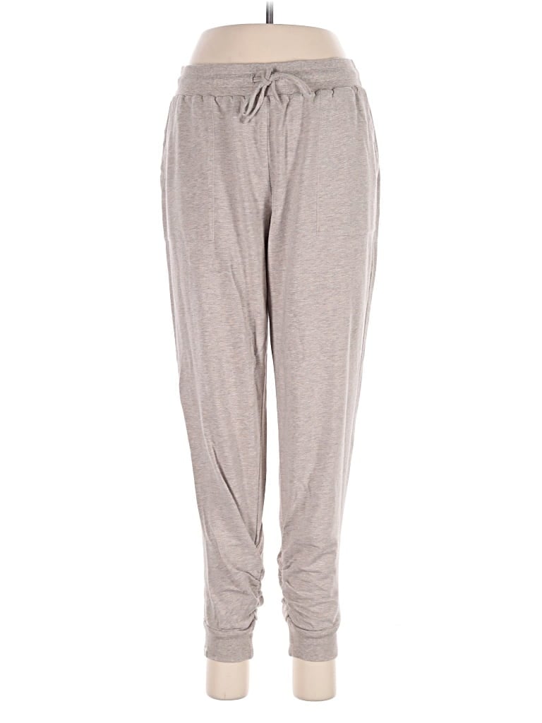 Pre-owned Barefoot Dreams Casual Pants In Gray