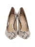 Jessica Simpson Animal Print Ivory Tan Heels Size 7 1/2 - photo 2