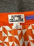 Future Collective 100% Polyester Print Orange Casual Skirt Size 0 - photo 4