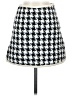 Cider Houndstooth Black Casual Skirt Size XS - photo 1