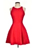Parker Solid Red Cocktail Dress Size XS - photo 1