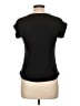 Crosby Floral Black Short Sleeve Top Size L (estimated) - photo 2