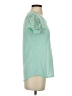 The Limited 100% Polyester Teal Short Sleeve Top Size S - photo 4