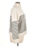 MNG Stripes Ivory Pullover Sweater Size XL - photo 4