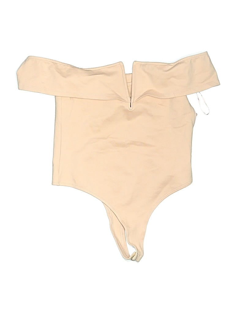 Pre-owned Superdown Bodysuit In Tan