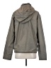 North End 100% Polyester Solid Gray Windbreaker Size S - photo 2