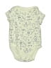 Assorted Brands Print Ivory Short Sleeve Onesie 0-3 MO / 3 MO - photo 1