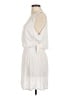 Becca White Casual Dress Size M - photo 5