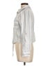 Love Notes 100% Cotton Stripes Gray Long Sleeve Blouse Size L - photo 5