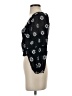 Buru Black 3/4 Sleeve Blouse Size XS - photo 5