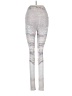 Assorted Brands Graphic Silver Ivory Leggings Size S - photo 2