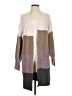 SO 100% Polyester Color Block Purple Cardigan Size S - photo 1