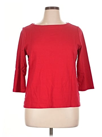 Croft & Barrow 3/4 Sleeve T-Shirt (view 1)