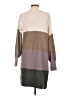SO 100% Polyester Color Block Purple Cardigan Size S - photo 2