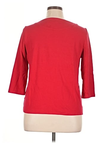 Croft & Barrow 3/4 Sleeve T-Shirt (view 2)