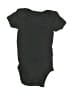 Simple Joys by Carter's 100% Cotton Solid Black Short Sleeve Onesie Size Newborn - photo 1