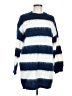 Princess Polly Stripes Blue Pullover Sweater Size Med - Lg - photo 1