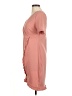 Shein Solid Pink Cocktail Dress Size 6 - photo 5