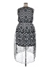 Speed Control Graphic Silver Cocktail Dress Size 2X - photo 2