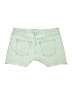 Universal Thread Solid Green Denim Shorts Size 16 - photo 2