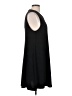 Unbranded Solid Black Casual Dress Size L - photo 4