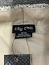 City Chic Metallic Silver Formal Skirt Size 18 Plus (M) - photo 4