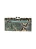 Ted Baker London 100% Leather Camo Green Teal Leather Wallet One size - photo 2
