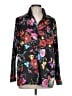 Dalia Macphee Floral Black Long Sleeve Blouse Size L - photo 1