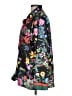 Dalia Macphee Floral Black Long Sleeve Blouse Size L - photo 5
