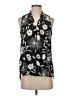 Vince Camuto 100% Polyester Black Sleeveless Blouse Size XS - photo 1