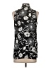 Vince Camuto 100% Polyester Black Sleeveless Blouse Size XS - photo 2